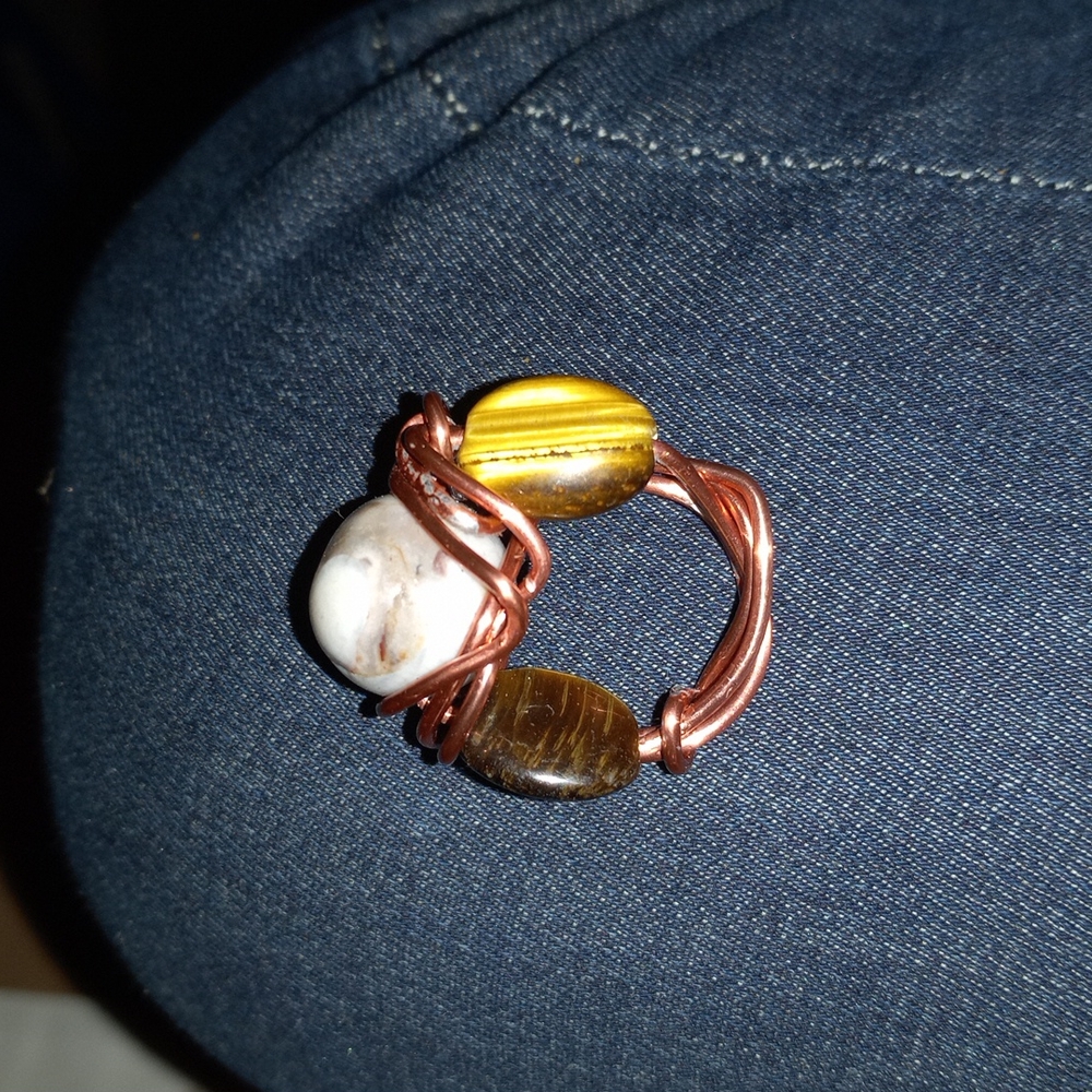 Copper wire ring